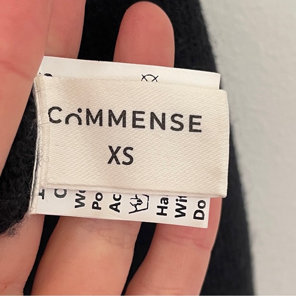 Commense Wool-Blend Heart Button Cardigan Brass Retro Valentines Romantic Love - Picture 5 of 14